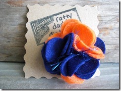 Florida Gators Flower Pin