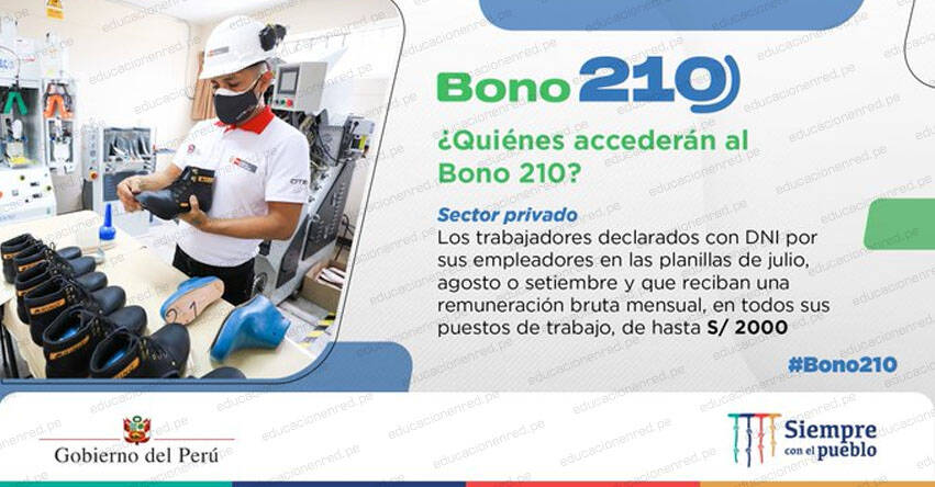 BONO S/ 210: Beneficio económico podrá cobrarse hasta el 31 de marzo de 2022 (LINK www.bono210.essalud.gob.pe)