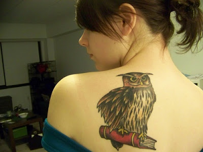 Owl Tattoos for Girls