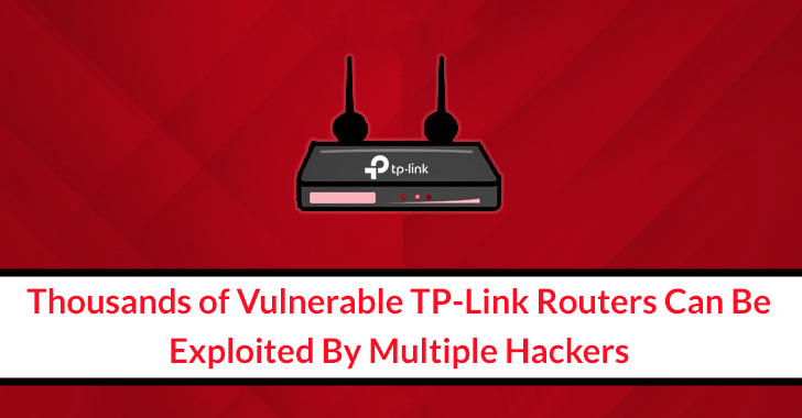 Inclined TP-Link Routers