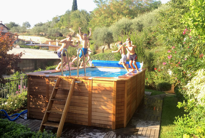 Piscine Fuori Terra Rivestite In Legno Qualità E