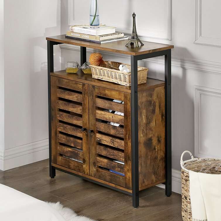 Quinlan Metal, Steel 2 - Door Accent Cabinet by Foundry Select-images