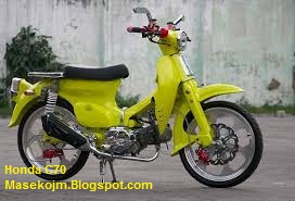 Kumpulan Modifikasi Honda C70 Motor Minti Keren dan Unik