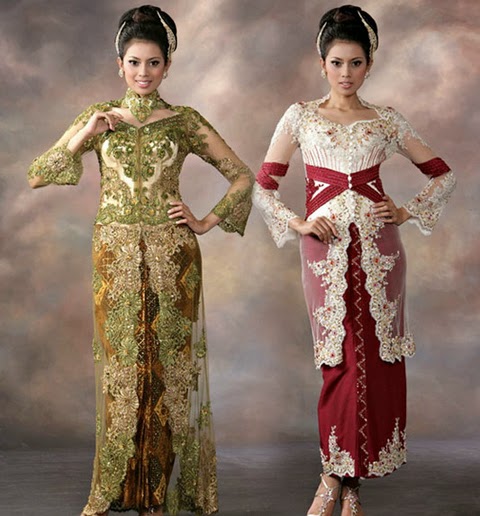 model baju kebaya modern tradisional 2015