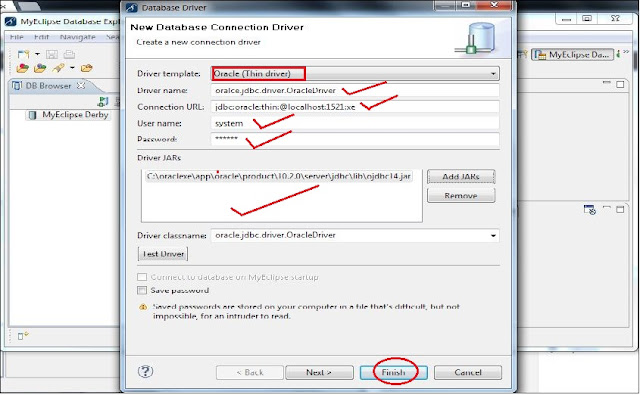 Procedure to configure IDE to interact with Database Server