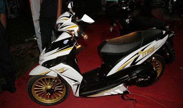 Galeri foto gambar modifikasi motor yamaha mio j sporty 