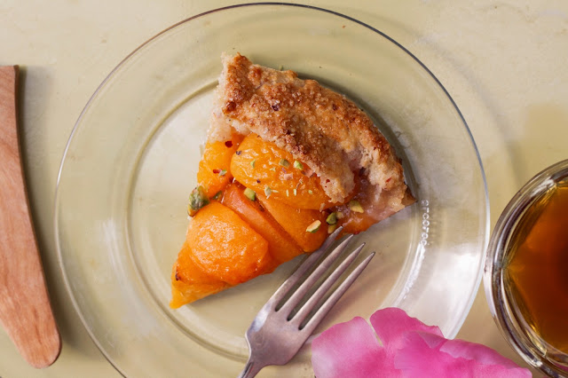 Apricot Galette Slice