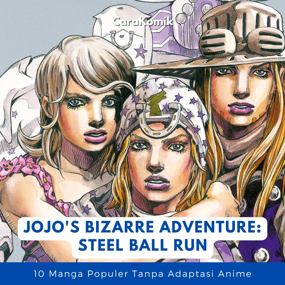 Petualangan Aneh JoJo: Steel Ball Run (9.27) Manga gyro zeppeli steel ball run Cropped (1)