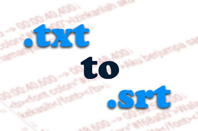 TXT to SRT