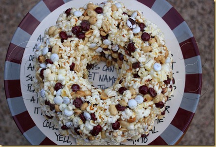 Aggie Popcorn Cake top copyright