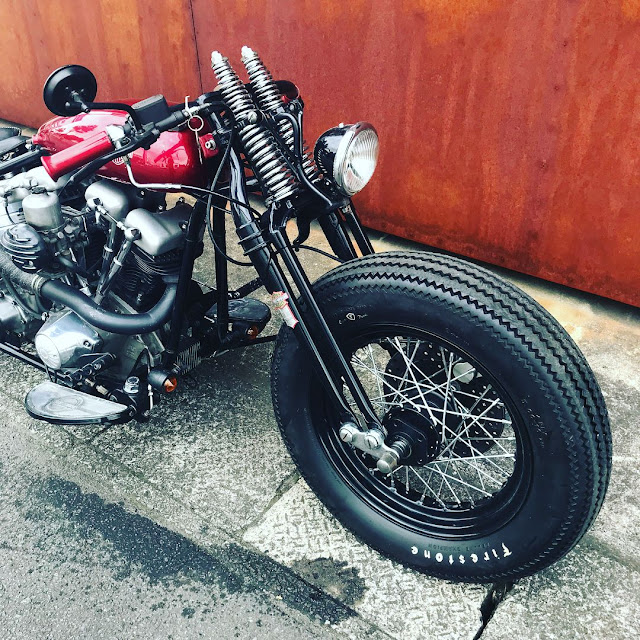 Harley Davidson By Crazy Orange Motorcycles Hell Kustom