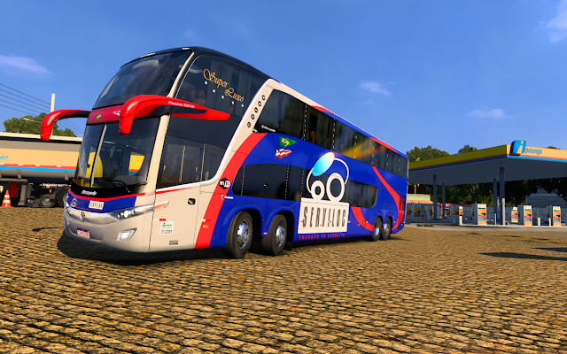 SKIN ETS2 SERVILOC LOCADORA G7 1800 DD MB ALTEC MODS