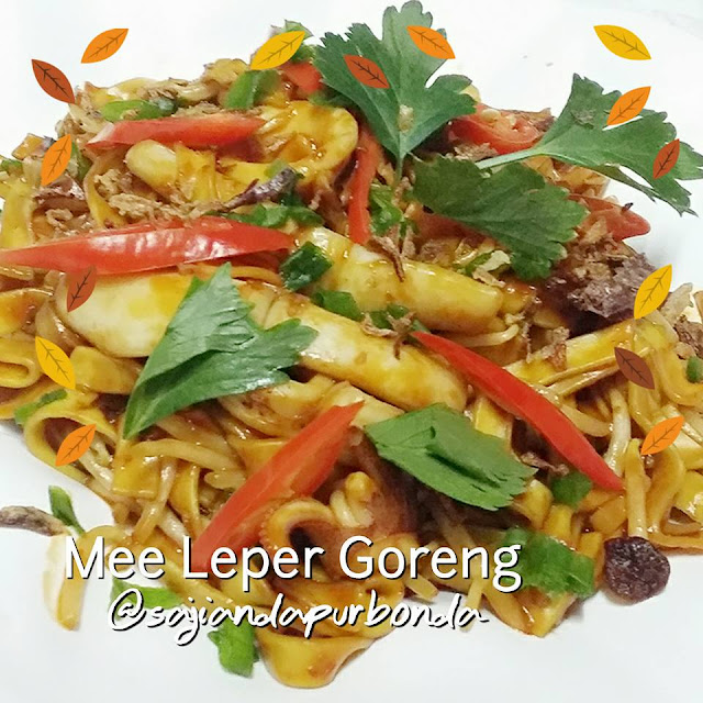 Sajian Dapur Bonda: Variasi Mee Leper Goreng (Pedas dan Kicap)