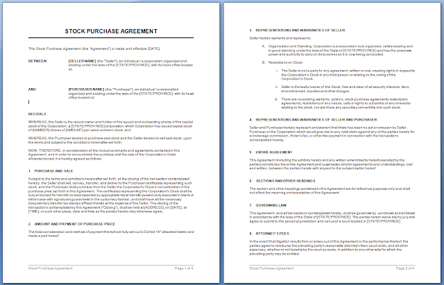 Stock Purchase Agreement