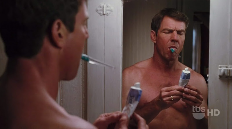 Dennis Quaid Shirtless on Yours Mine and Ours