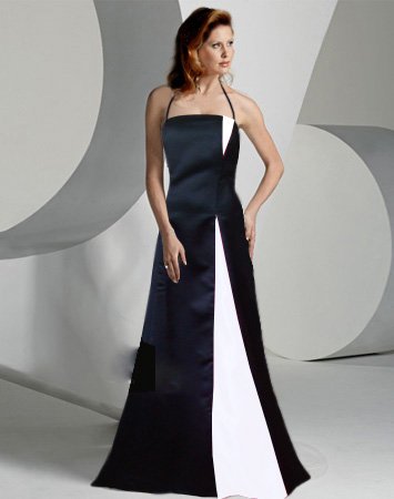 Black and White  Bridesmaid  Dress  Designs Ideas Wedding  Dress 