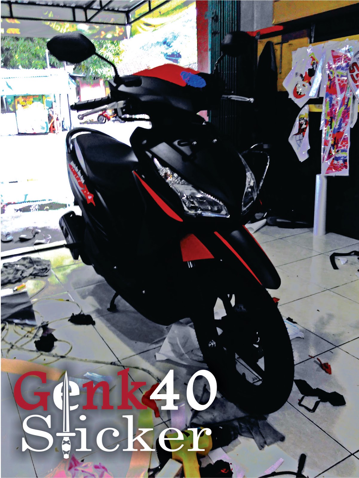 Modifikasi Stiker Vario 110 Fi Galeri Motor Vario