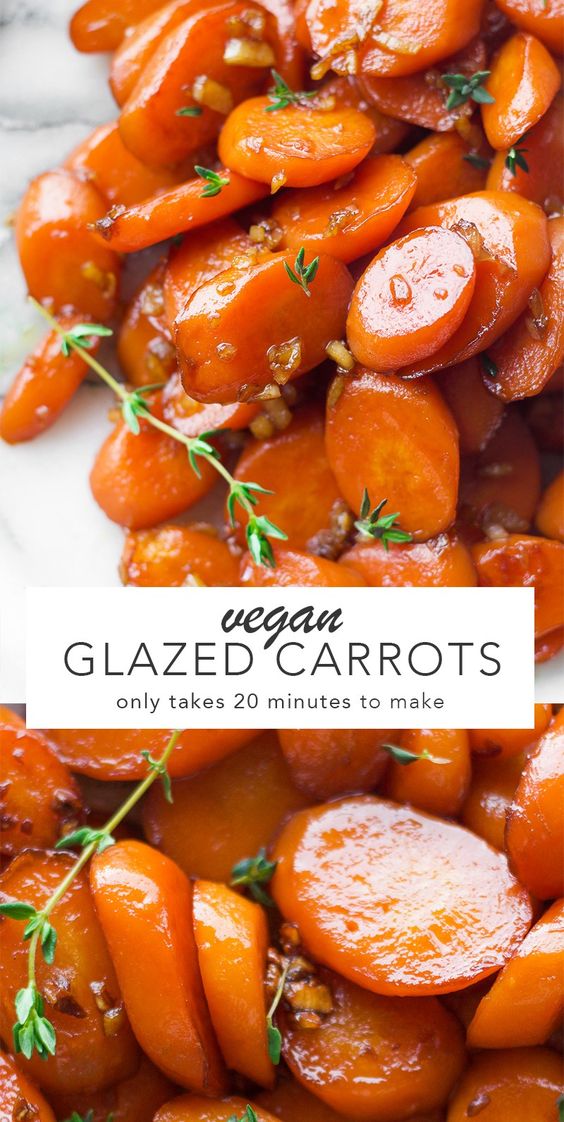   Vegan Glazed Carrot