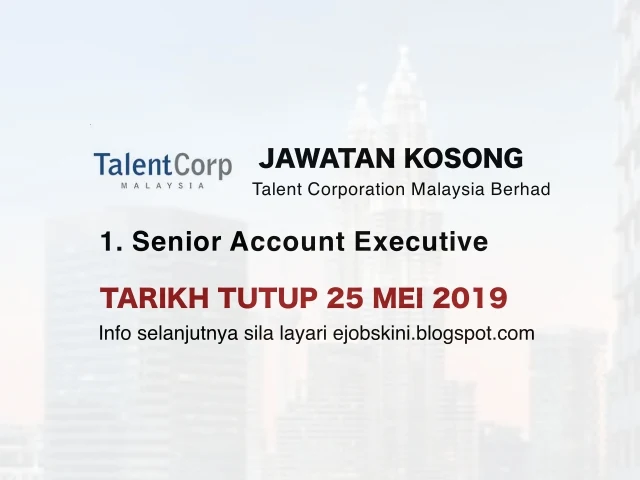 Jawatan Kosong TalentCorp Malaysia Mei 2019