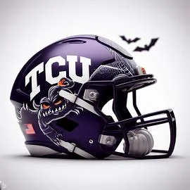 TCU Horned Frogs Halloween Concept Helmets