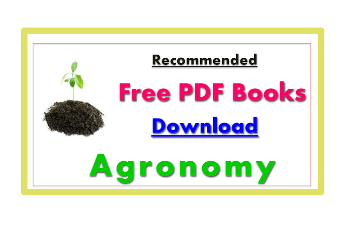 Free Agronomy PDF Books Download: Agricultural EBooks 