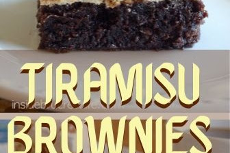 Tiramisu Brownies