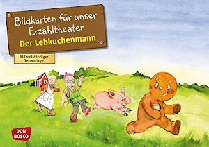 Der Lebkuchenmann: Bildkarten für unser Erzähltheater. Entdecken. Erzählen. Begreifen. Kamishibai Bildkartenset. (Märchen für unser Erzähltheater)