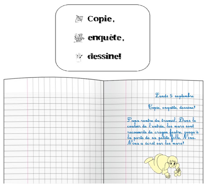 Teacher Charlotte Copie Enquete Dessine