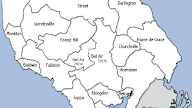 Map Of Harford County Maryland