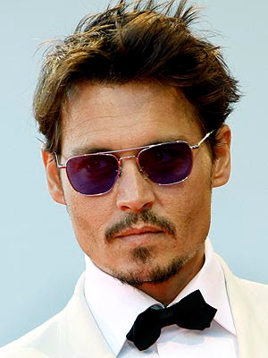 hairstyles for short hair men. Johnny Depp Cool Men#39;s Short