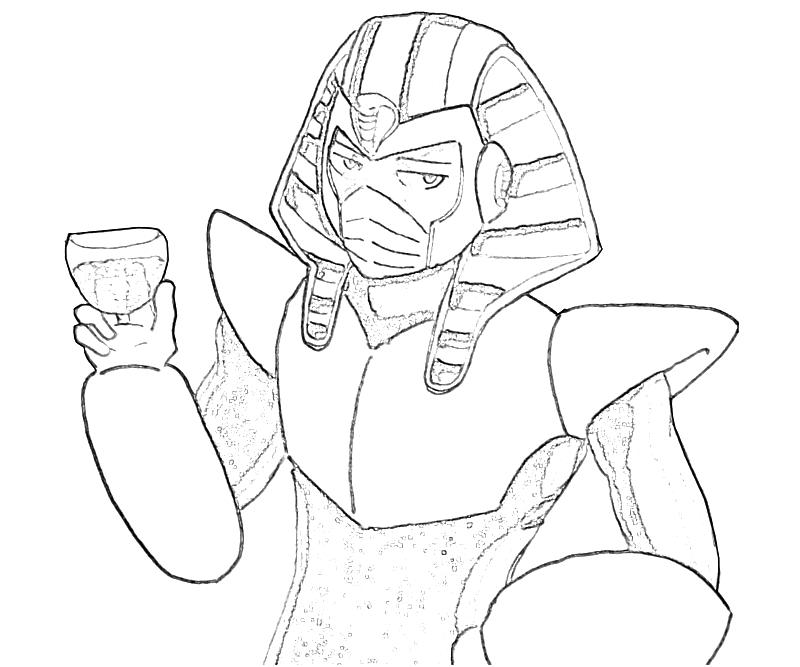 printable-pharaoh-man-drink-coloring-pages