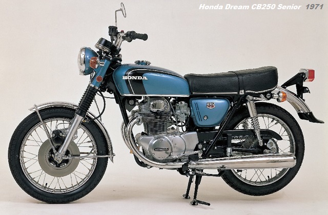 1971 Honda Dream CB250 Senior