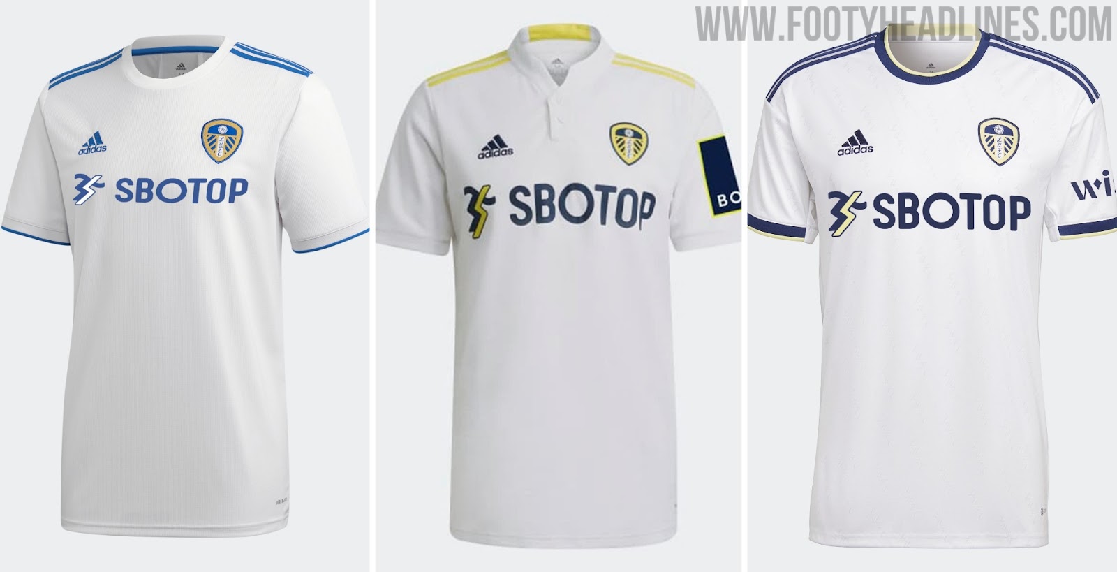 leeds united home kit