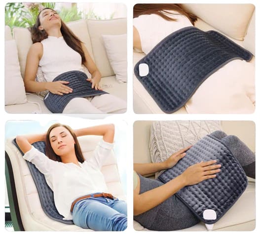 Heat wrap & pad for anxiety tension relief