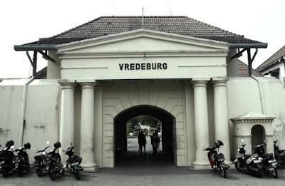 Fort Vredeburg are base of the Dutch protection