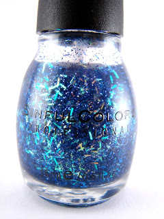 nails nailart nail art polish mani manicure Spellbound Sinful Colors Color Swatch Faceted glitter bar shimmer Holiday Shimmers collection purple iridescent Wet n Wild On a Trip bottle