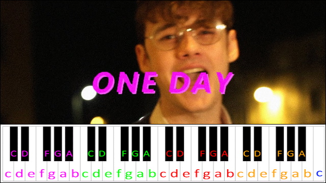 One Day by Lovejoy (Wilbur Soot) Piano / Keyboard Easy Letter Notes for Beginners