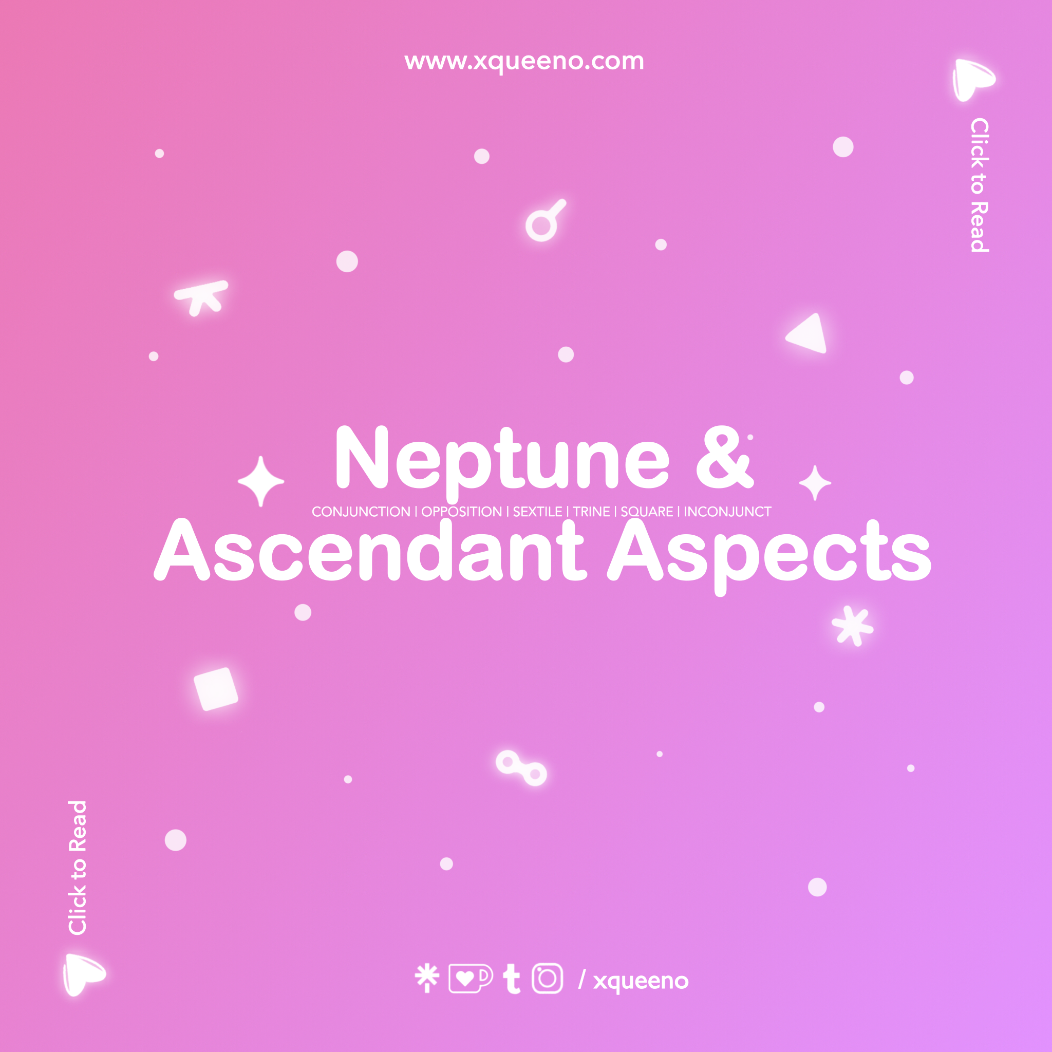 Natal Neptune and Ascendant Aspects Square Trine Opposite Sextile Inconjunct Quincunx Conjunction Conjunct