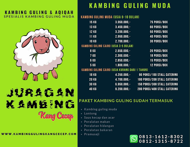 Bakar Kambing Guling Home Service Lembang