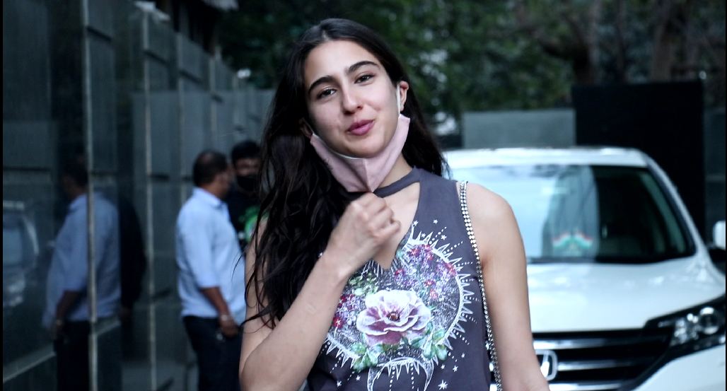 Beautiful actress Sara Ali Khan
