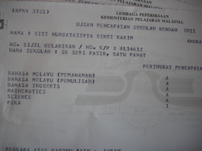 JENDELALIMA TRADING : KEPUTUSAN UPSR 2011-SK SERI PASIR