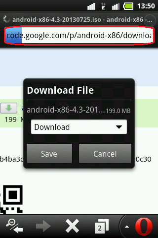 Opera Mini Big File Download - Wait For Reload