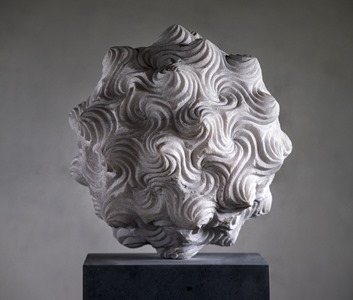 Lynaeus: PORTUGUESE MARBLE, 2015: W 34cm, H 49 cm, D 34 cm; SOLD