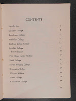 A table of contents.