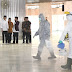 Presiden Jokowi Tinjau Penyemprotan Disinfektan di Masjid Istiqlal