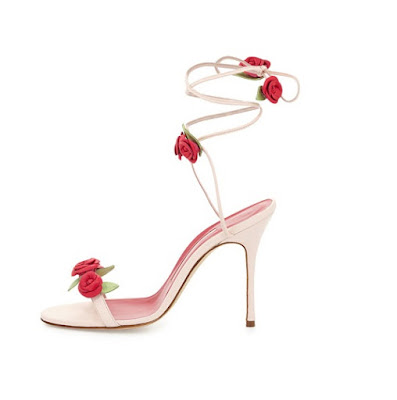 Manolo Blahnik Rose Heels