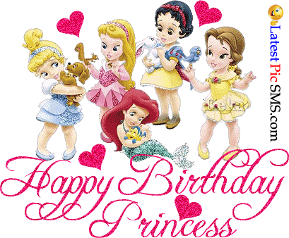Animated Birthday Wishes for Princess