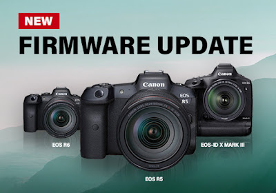 Canon releases firmware updates for EOS R5 EOS R6 EOS-1D X Mark III