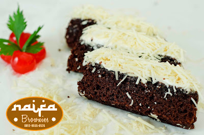 kue brownies keju 