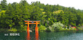 [箱根] 箱根神社と湖に浮かぶ赤い鳥居